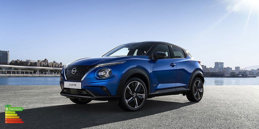 nissan juke hybrid emissions